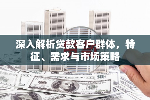仙游深入解析贷款客户群体，特征、需求与市场策略