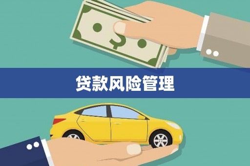 仙游贷款风险管理