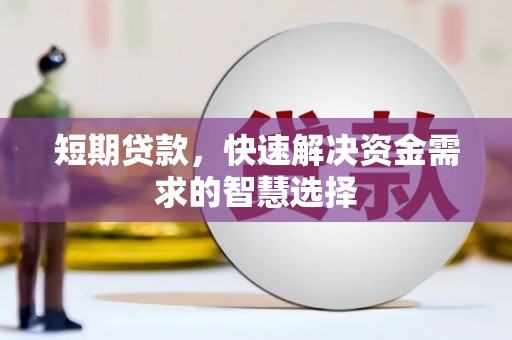 仙游短期贷款，快速解决资金需求的智慧选择