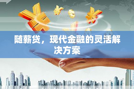 仙游随薪贷，现代金融的灵活解决方案