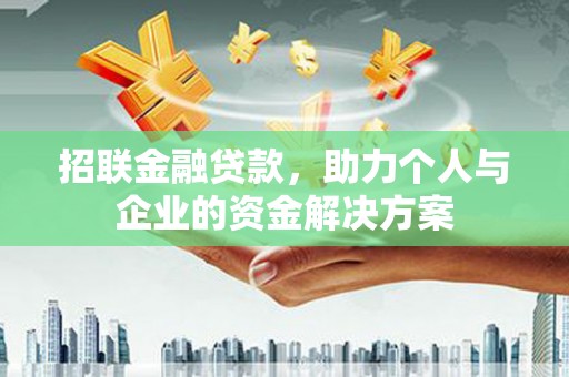 仙游招联金融贷款，助力个人与企业的资金解决方案