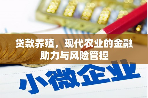 仙游贷款养殖，现代农业的金融助力与风险管控