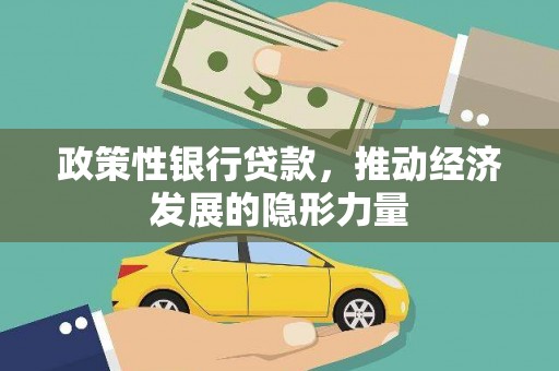 仙游政策性银行贷款，推动经济发展的隐形力量