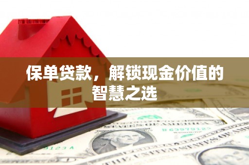仙游保单贷款，解锁现金价值的智慧之选