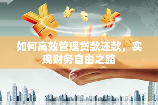 仙游如何高效管理贷款还款，实现财务自由之路