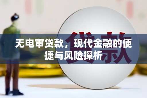 仙游无电审贷款，现代金融的便捷与风险探析
