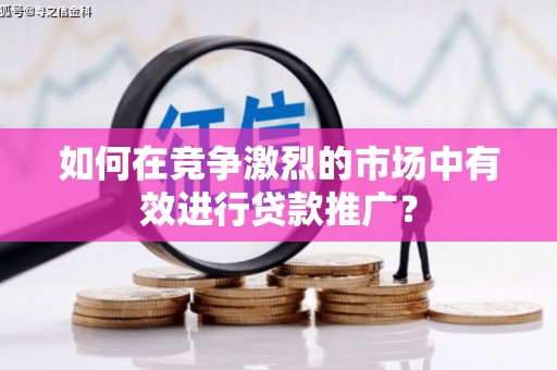 仙游如何在竞争激烈的市场中有效进行贷款推广？