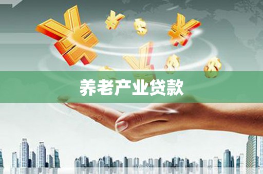 仙游养老产业贷款