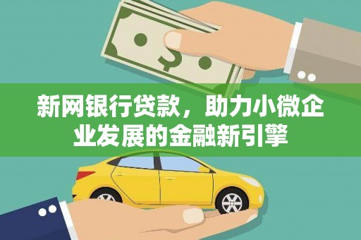 仙游新网银行贷款，助力小微企业发展的金融新引擎