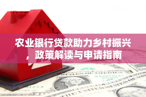 仙游农业银行贷款助力乡村振兴，政策解读与申请指南