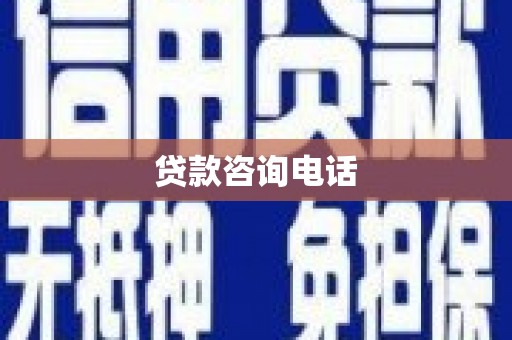 仙游贷款咨询电话