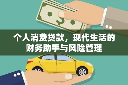 仙游个人消费贷款，现代生活的财务助手与风险管理