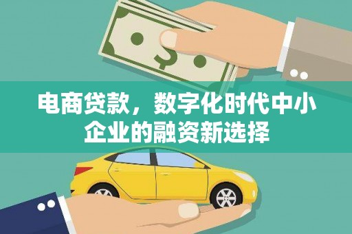 仙游电商贷款，数字化时代中小企业的融资新选择