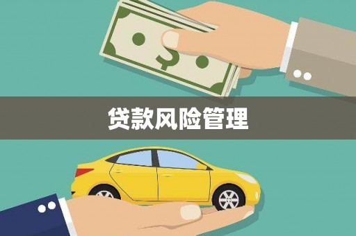 仙游贷款风险管理