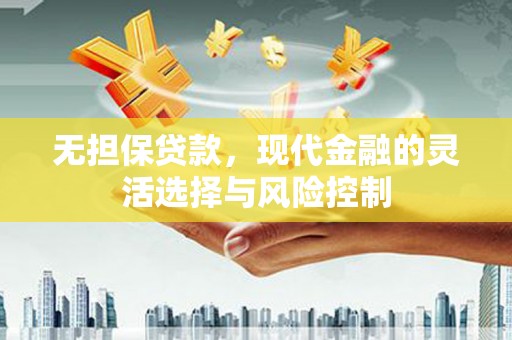 仙游无担保贷款，现代金融的灵活选择与风险控制