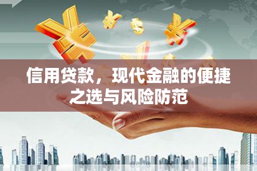仙游信用贷款，现代金融的便捷之选与风险防范