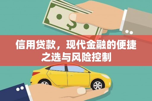 仙游信用贷款，现代金融的便捷之选与风险控制