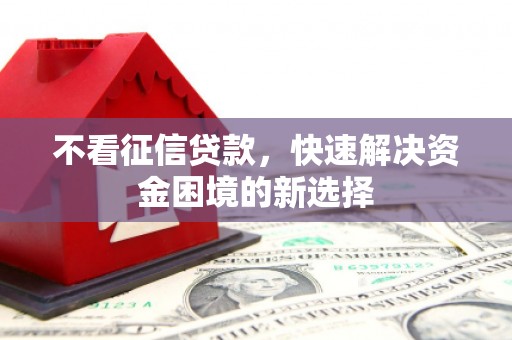 仙游不看征信贷款，快速解决资金困境的新选择