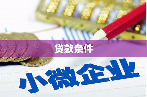 仙游贷款条件