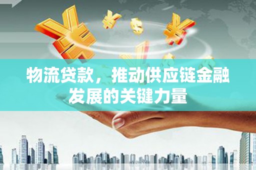 仙游物流贷款，推动供应链金融发展的关键力量