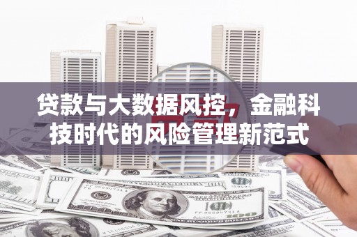 仙游贷款与大数据风控，金融科技时代的风险管理新范式