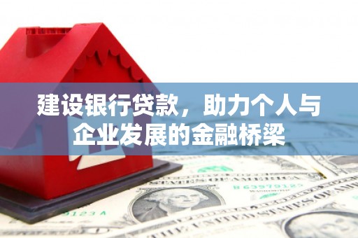 仙游建设银行贷款，助力个人与企业发展的金融桥梁