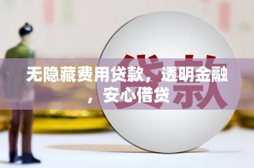 仙游无隐藏费用贷款，透明金融，安心借贷