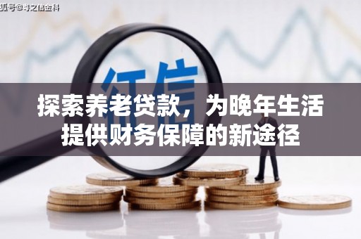 仙游探索养老贷款，为晚年生活提供财务保障的新途径
