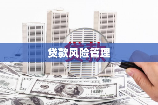 仙游贷款风险管理