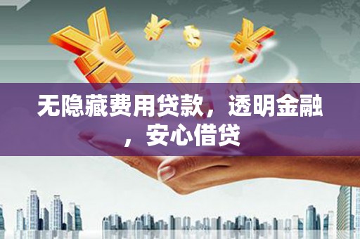 仙游无隐藏费用贷款，透明金融，安心借贷