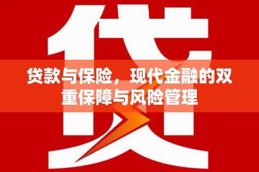 仙游贷款与保险，现代金融的双重保障与风险管理