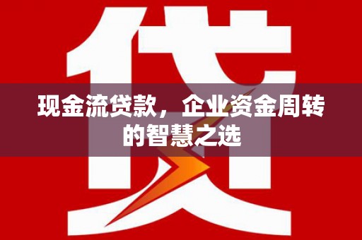 仙游现金流贷款，企业资金周转的智慧之选
