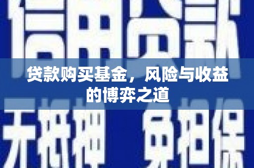 仙游贷款购买基金，风险与收益的博弈之道