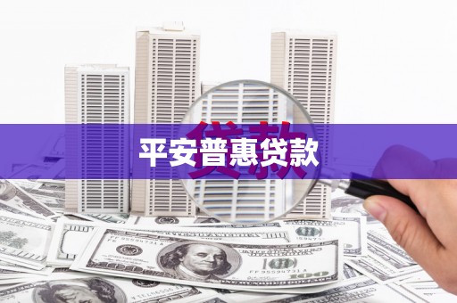 仙游平安普惠贷款