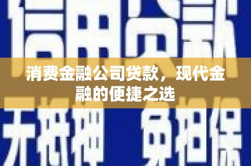 仙游消费金融公司贷款，现代金融的便捷之选