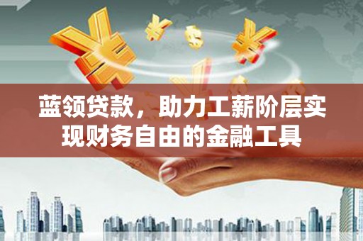仙游蓝领贷款，助力工薪阶层实现财务自由的金融工具