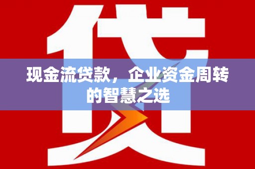 仙游现金流贷款，企业资金周转的智慧之选