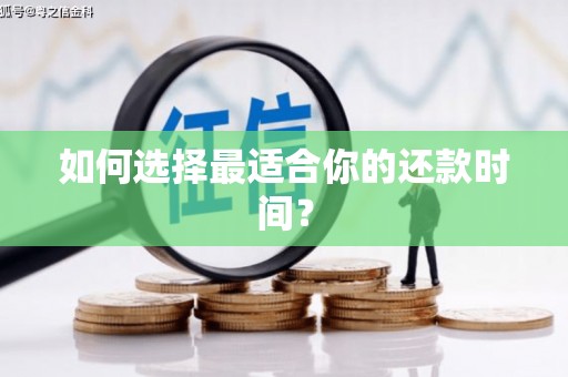 仙游如何选择最适合你的还款时间？