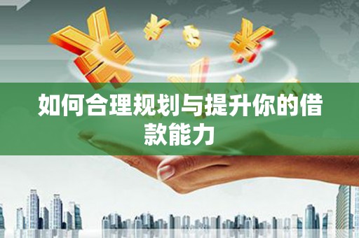 仙游如何合理规划与提升你的借款能力